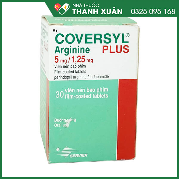 Coversyl Plus - Thuốc điều trị tăng huyết áp